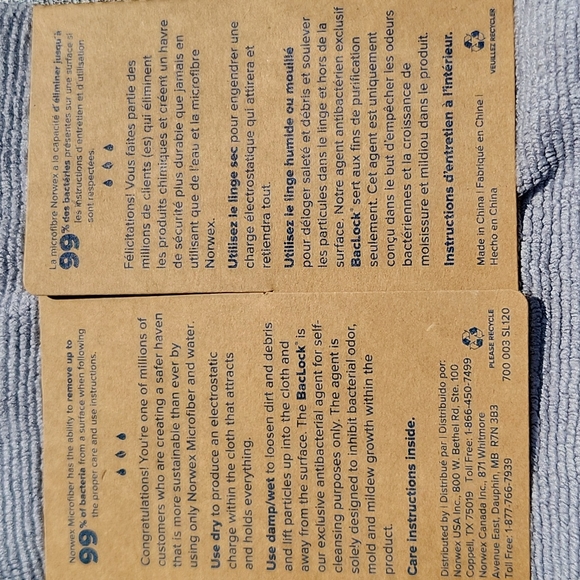 Norwex Cleaning Paste, Window Cloth and EnviroCloth - Picture 6 of 6